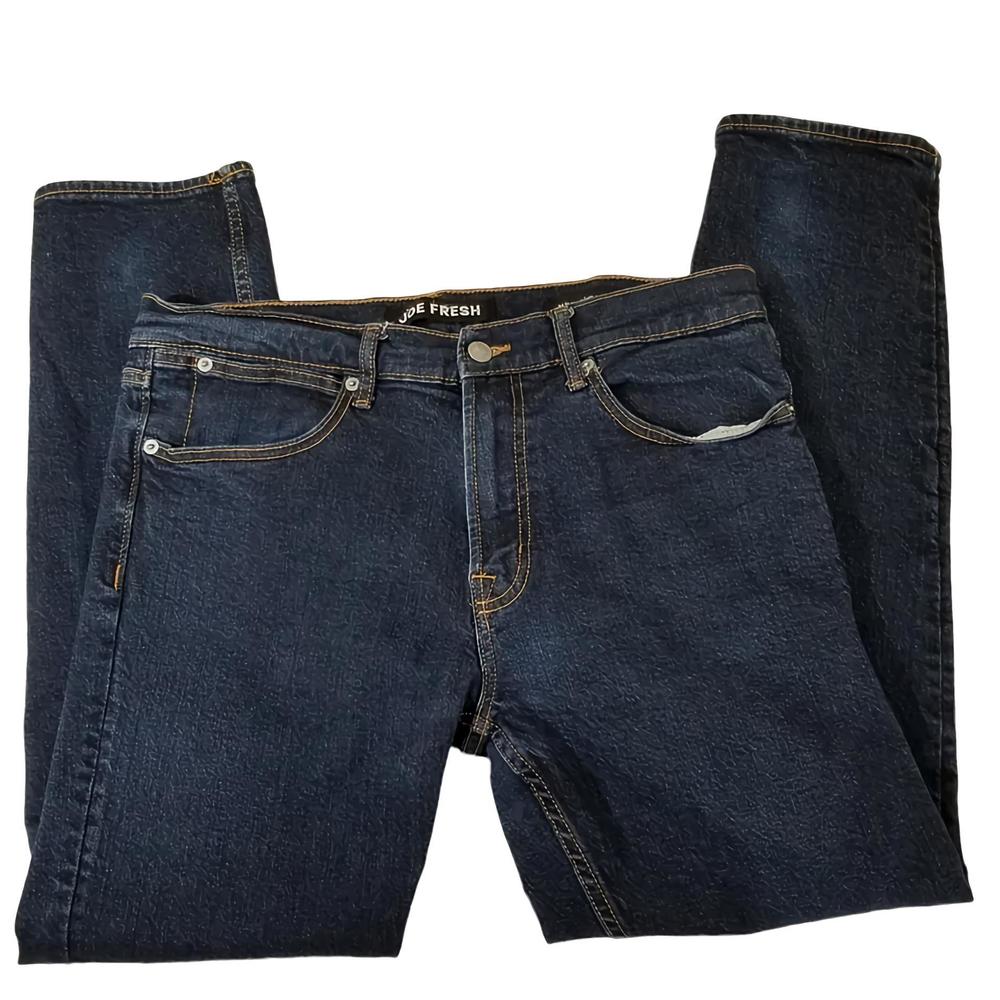 Size 34 Joe Fresh Slim flex blue jeans